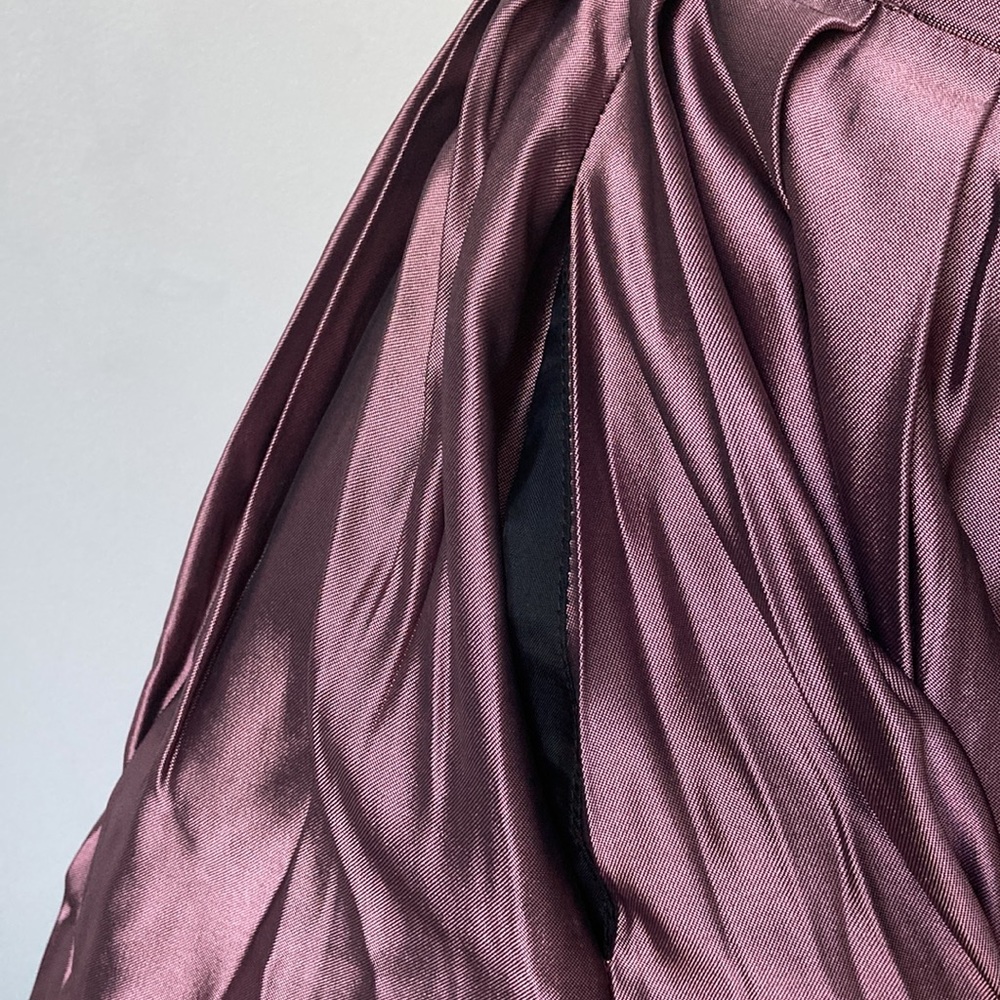 Alfred Sung Mauve Skirt with Pockets - Vintage - Picture 5 of 10